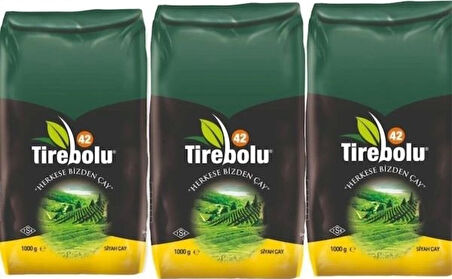 Tirebolu 42 Siyah Dökme Çay 3 x 1 KG