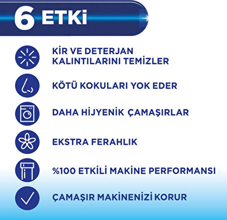 Marc Çamaşır Makinesi Temizleyici 6 Adet x 250 Ml.