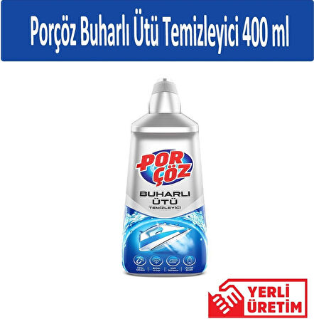 Porçöz Buharlı Ütü Temizleyici 4 x 400 ML