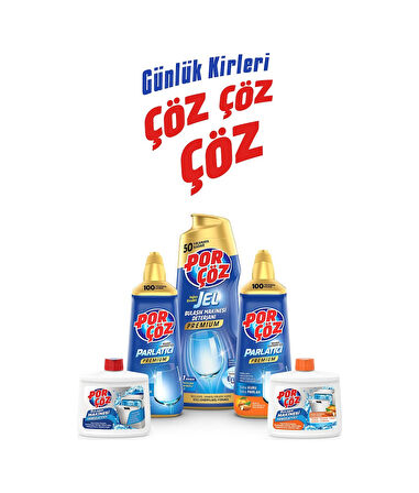 Porçöz Buharlı Ütü Temizleyici 4 x 400 ML