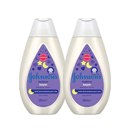 Johnson's Bedtime Losyon 300 Ml X 2 Adet