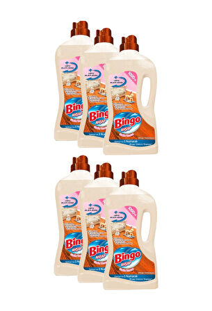 Bingo Mutlu Yuvam Ahşap Yüzey Temizleyici 6 x 1 L