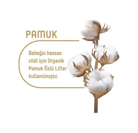 Pure Wipes Organik Islak Havlu Mendil 90x9 810 Yaprak