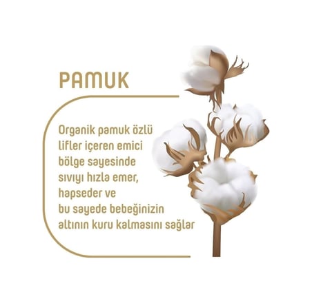 Pure Wipes Pamuklu Organic Islak Mendil 90' Lı 10 Paket 900 Yaprak Pure-Mndl-90