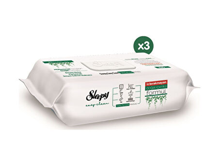 Sleepy Easy Clean Yüzey Temizlik Havlusu&Mendili 3X100 (300 Yaprak)
