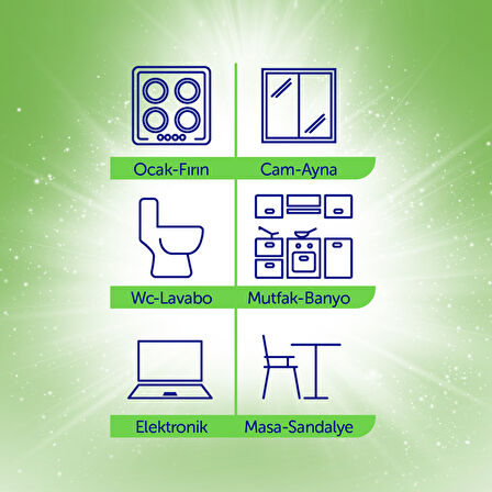 Solo Beyaz Sabun Ferahlığı Yüzey Temizlik Havlusu 12'li