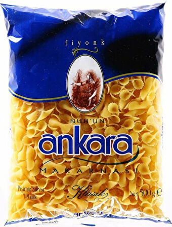 Nuh'un Ankara Makarnası Klasik Fiyonk Makarna 5 x 500 G