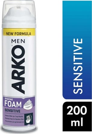 Arko Men Sensitive Hassas Cilt Tıraş Köpüğü 200 Ml 2 Adet 