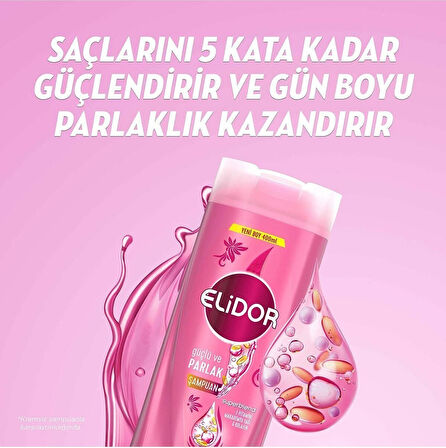 Elidor Superblend Güçlü ve Parlak Saç Bakım Şampuanı 2 x 400 ML﻿