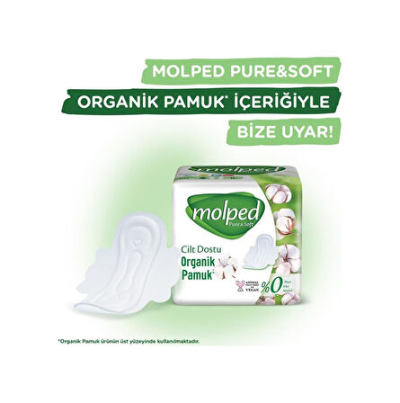 Molped Pure & Soft Normal Süper Ekonomik Ped 24 Lü X 3 Adet 