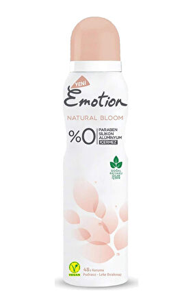 2 Adet Natural Bloom Kadın Deodorant Sprey 150 ml