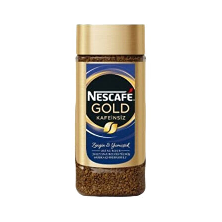 Nescafe Gold Kafeinsiz Kahve 100 Gr