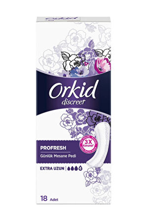 Orkid Profresh Günlük Mesane Pedi Extra Uzun 18'li
