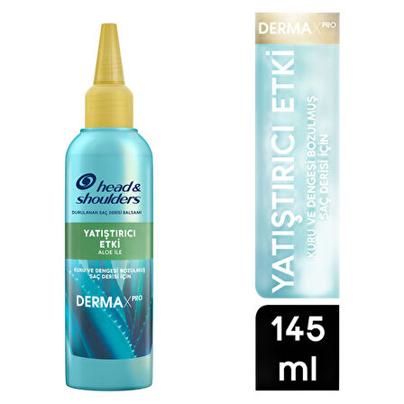 Head&Shoulders Şampuan Dermaxpro Yatıştırıcı Etki, Aloe İçeren Kepek Karşıtı Saç Derisi Balsamı 145 Ml