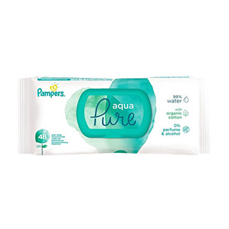 Prima Pampers Aqua Pure Islak Havlu Tekli 48'li