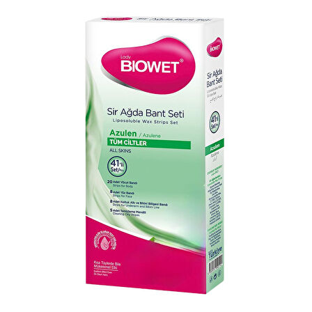 Biowet Sir Ağda Bandı Azulen 41'li