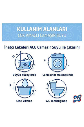 ACE Klasik Çamaşır Suyu 17,2kg (4,3 Kg X 4)