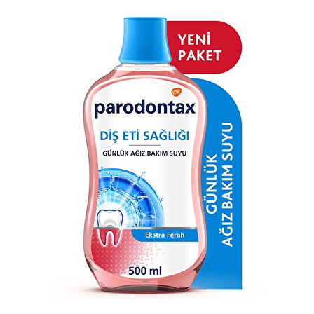 Parodontax Ağız Suyu Ekstra Ferah 500 Ml