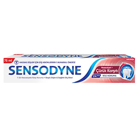 Sensodyne Hassasiyet & Çürük Karşıtı Diş Macunu 75 Ml