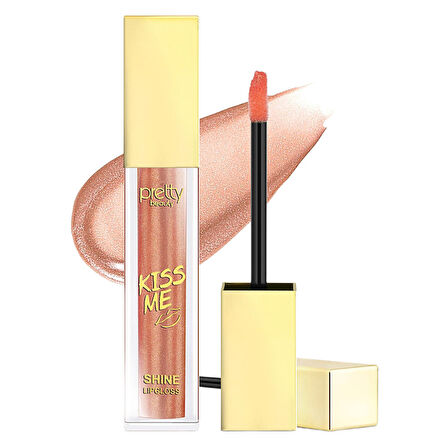 Pretty Beauty Beauty Kiss Mee Shıne Lipgloss 24 Saat Kalıcı Işıltı Veren Ruj No:05
