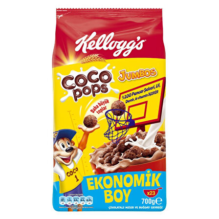 Kellogg's Gevrek Çikolata Jumbos 700 Gr