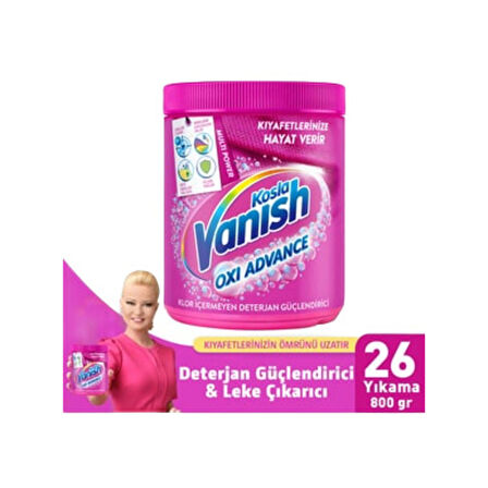 Vanish Leke Çıkarıcı Ve Deterjan Güçlendirici Toz Kosla Multipower Renkliler İçin 800 Gr