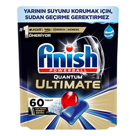 Finish Quantum Ultimate Bulaşık Makinesi Deterjanı 60 Tablet