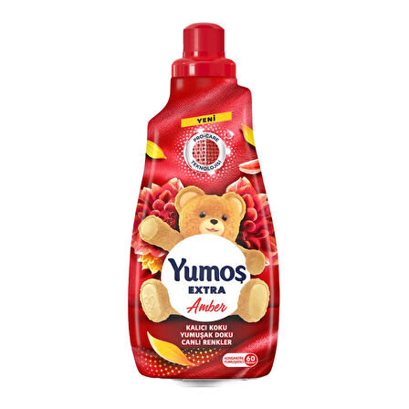 Yumoş Extra Konsantre Çamaşır Yumuşatıcı Amber 1.44 Lt
