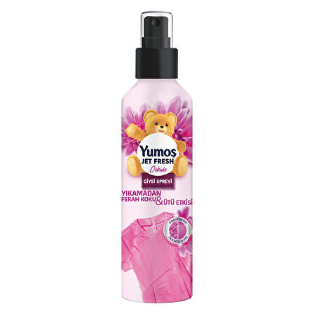Yumoş Jet Fresh Giysi Spreyi Orkide 200 Ml
