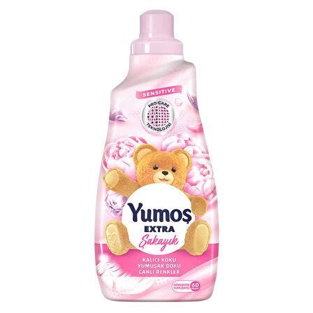 Yumoş Extra Konsantre Çamaşır Yumuşatıcı Şakayık 1.44 Lt