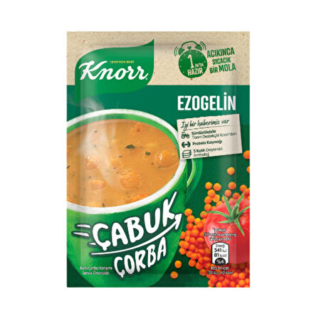 Knorr Çabuk Çorba Ezogelin 22 Gr