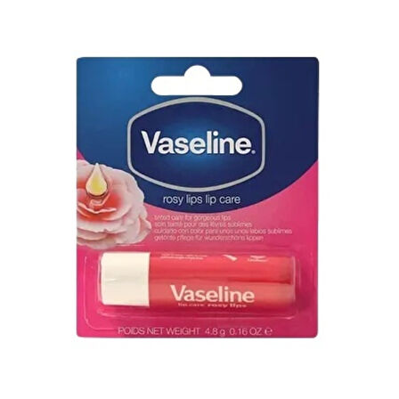 Vaseline Rosy Dudak Bakım Kremi Ve Dudak Parlatıcısı 4.8 Gr