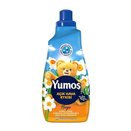 Yumoş Extra Çamaşır Yumuşatıcıs Açık Hava Nergis 1440 Ml