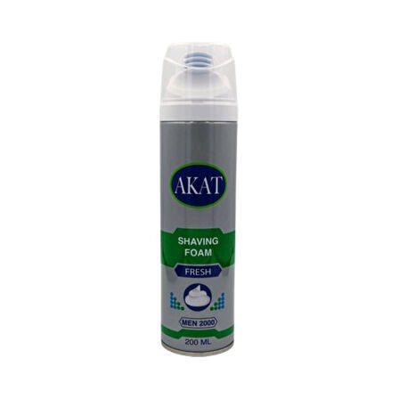 Akat Tıraş Köpüğü Fresh 200 Ml