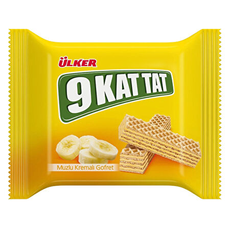 Ülker 9 Kat Tat Muzlu Kremalı Gofret 39 Gr