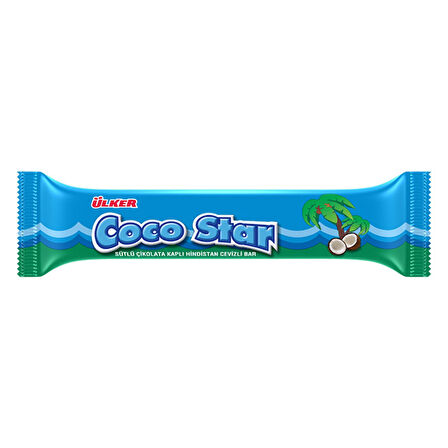 Ülker Coco Star Sütlü Kaplı Hindistan Cevizli Bar 25 Gr