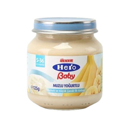 Hero Baby Muzlu Yoğurtlu Kavanoz Maması 120 Gr
