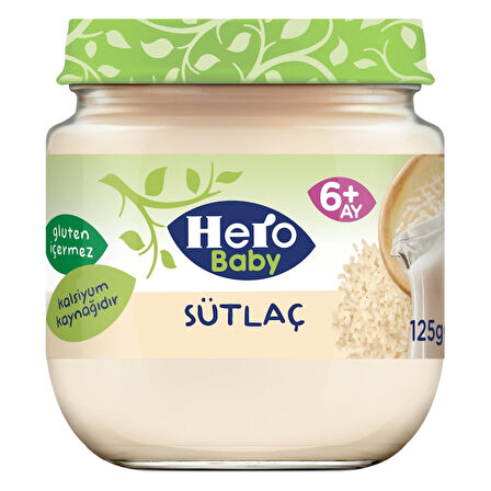 Hero Baby Mama Kavanoz Sütlaç 120 Gr