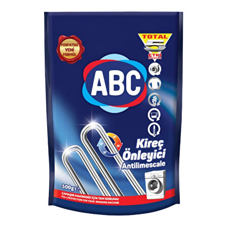 ABC Çamaşır Makine Kireç Önleyici 500 Gr
