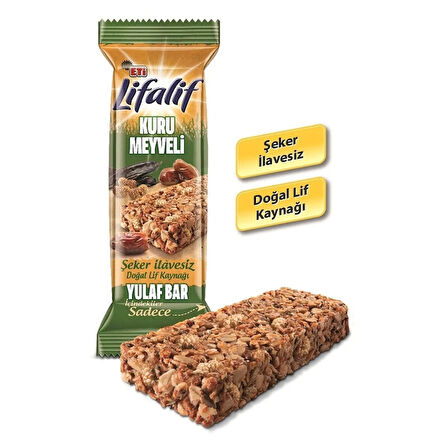 Eti Lifalif Kuru Meyveli Yulaf Bar 35 Gr