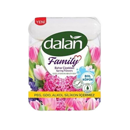 Dalan Family Sabun Bahar Çiçekleri 4x75 Gr