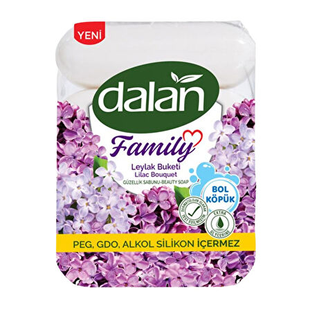 Dalan Family Sabun Leylak Buketi 4x75 Gr