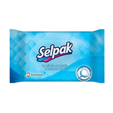 Selpak Islak Mendil Cep Klasik 3’lü