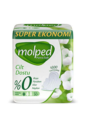 Molped Pure & Soft Normal Süper Ekonomik 26'lı Hijyenik Ped