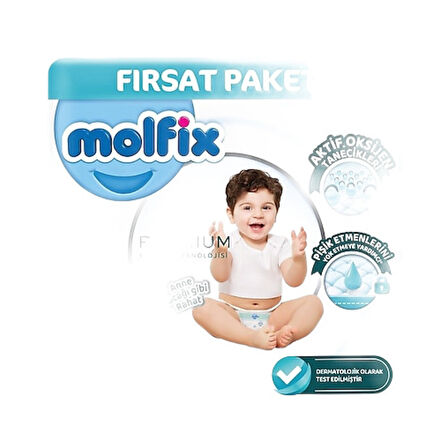 Molfix Bebek Bezi Premium 5 Numara Junior 66'lı