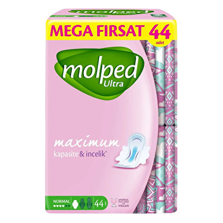 Molped Normal Hijyenik Ped Mega 44'lü