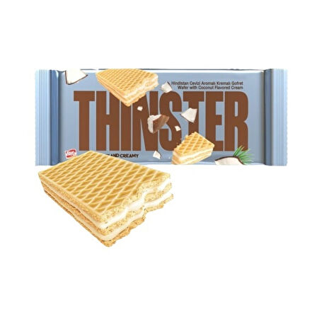 Bifa Thinster Hindistan Cevizli Kremalı Gofret 55 Gr