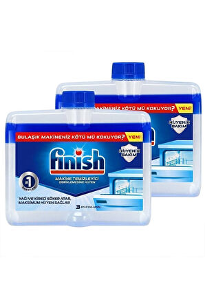 Finish Makine Temizleyici 250 ml x 2'li Set
