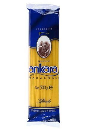 Nuh'un Ankara Nuh Un Ankara Klasik Spagetti Makarna 5 X 500 G