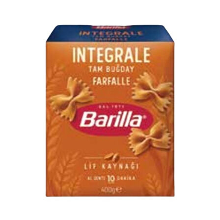 Barilla Tam Buğday Kelebek Makarna 400 Gr